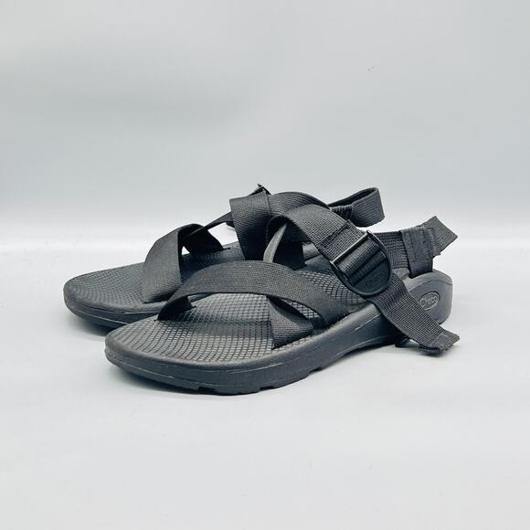Chaco Sandals Mens 10 Black Adjustable Strap Slip On Sport Hiking Outdoor Shoes main image 9